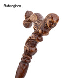Mermaidcrest Wooden Cane