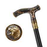 Gilded Bear Crest Cane