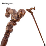 Mermaidcrest Wooden Cane