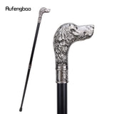 Silver Hound Crest Cane