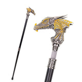 Obsidian Dragon Crest Cane