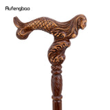 Mermaidcrest Wooden Cane