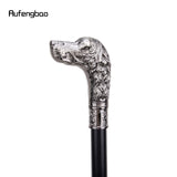 Silver Hound Crest Cane