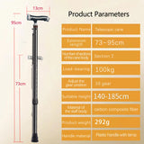 CarbonStep Quad Support Cane
