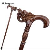Dragoncrest Wooden Cane