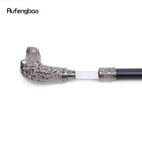 Silver Hound Crest Cane